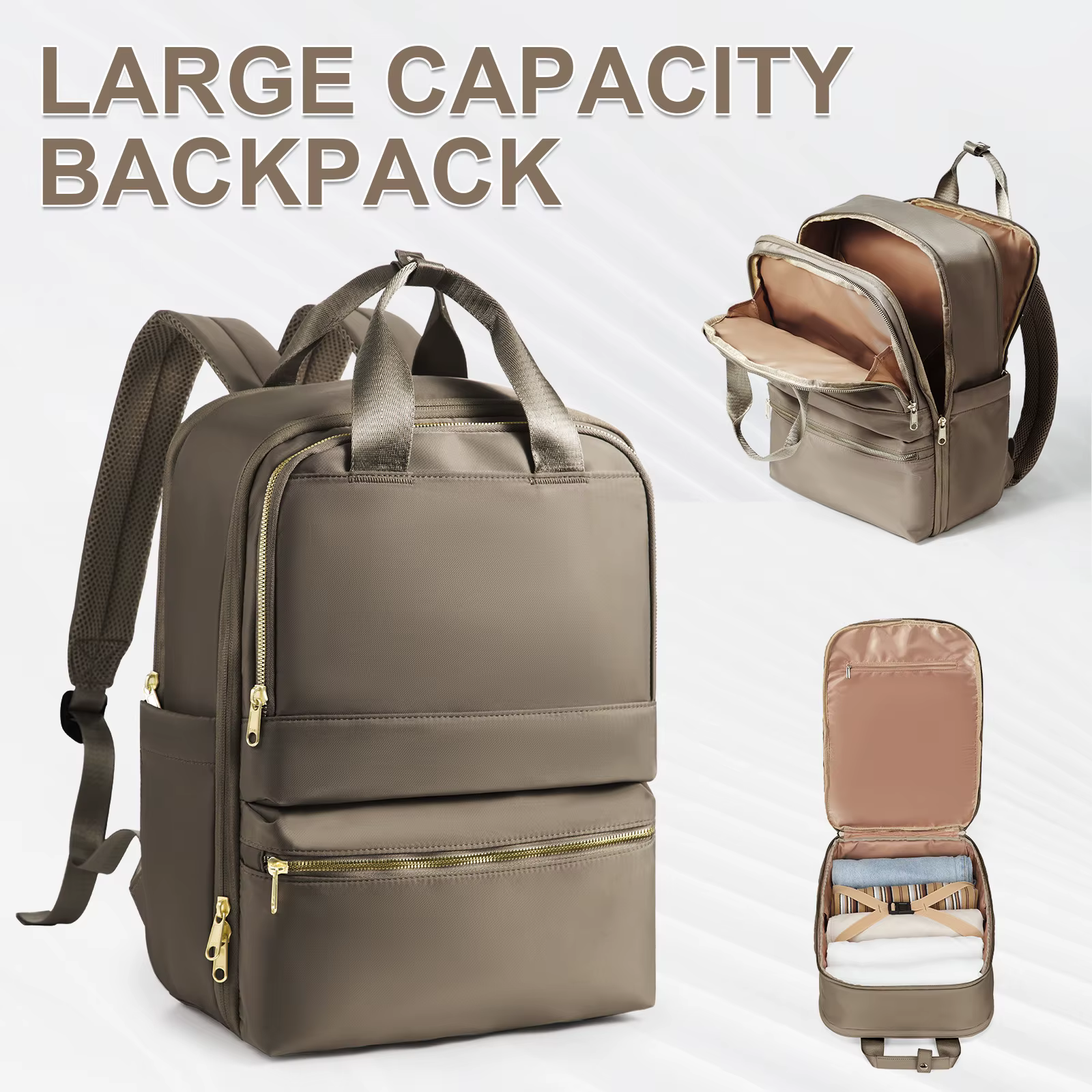 Sacs à dos de mode pour femmes pour le travail d'affaires universitaire, sac à dos de voyage sac à m