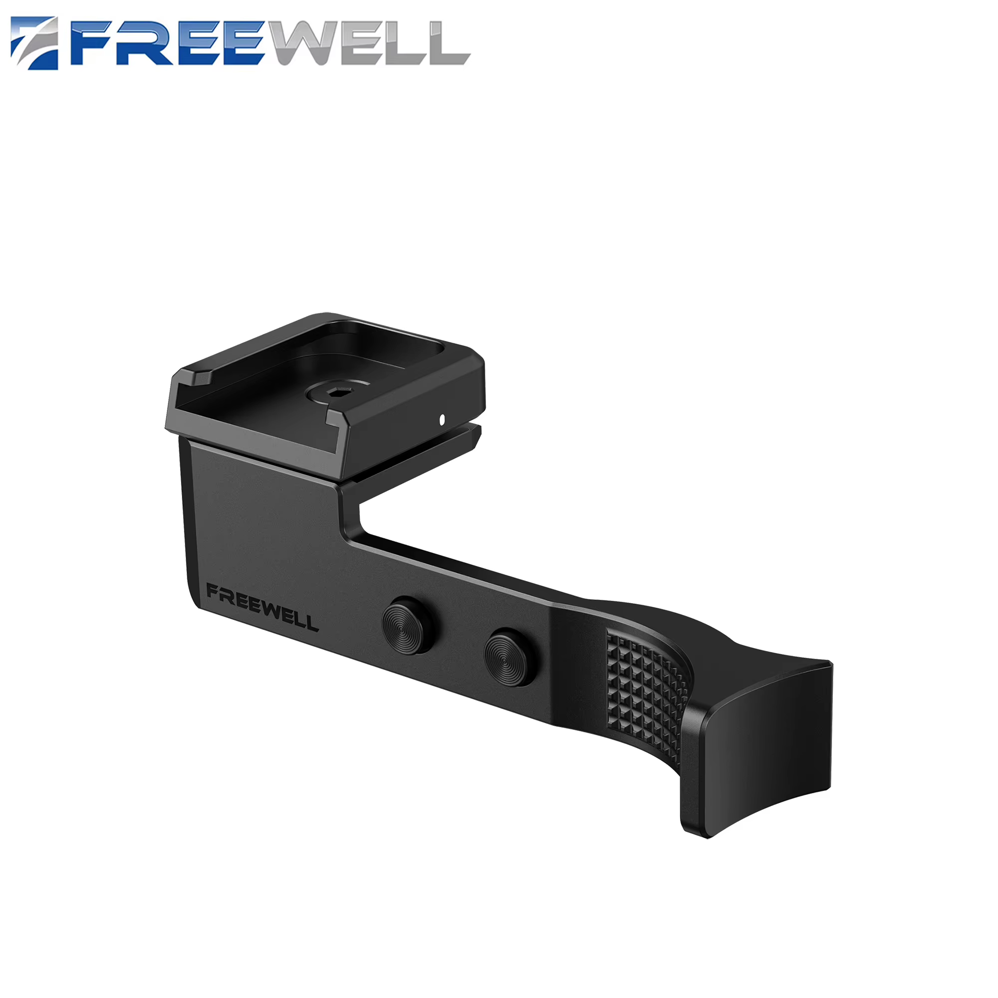 Freewell – poignée de pouce CNC en aluminium, Construction et stabilité améliorée, compatibilité Lei