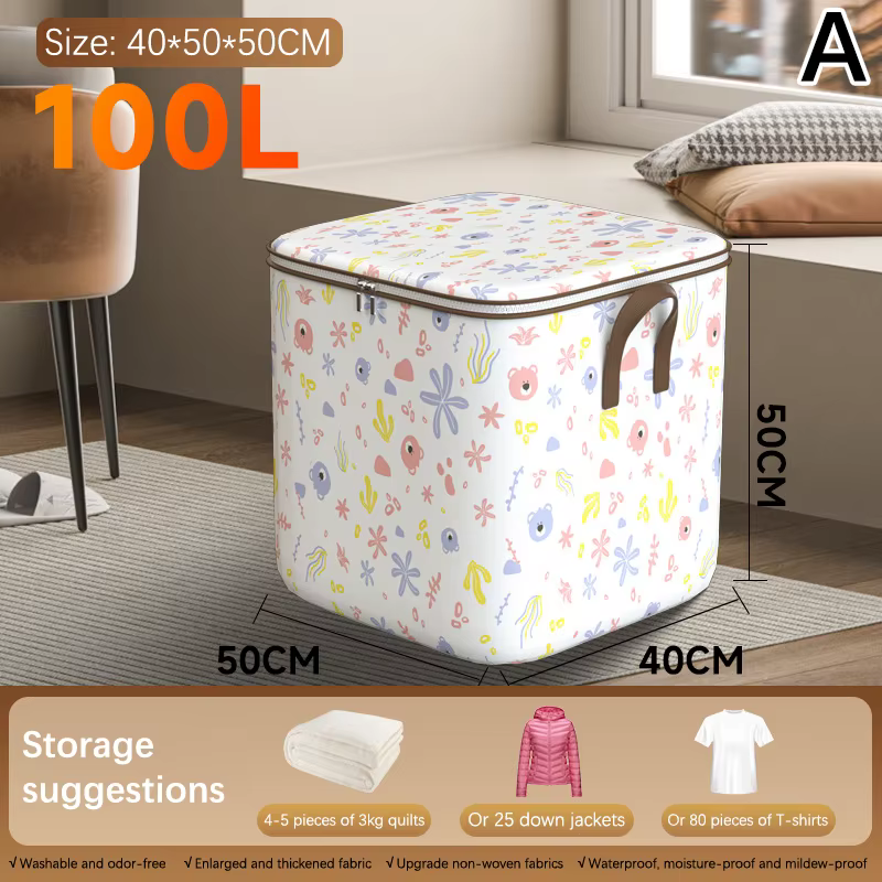 Sacs de Rangement pour Vêtements de Grande Capacité, Organisateurs de Placard, Bacs de Rangement Pli