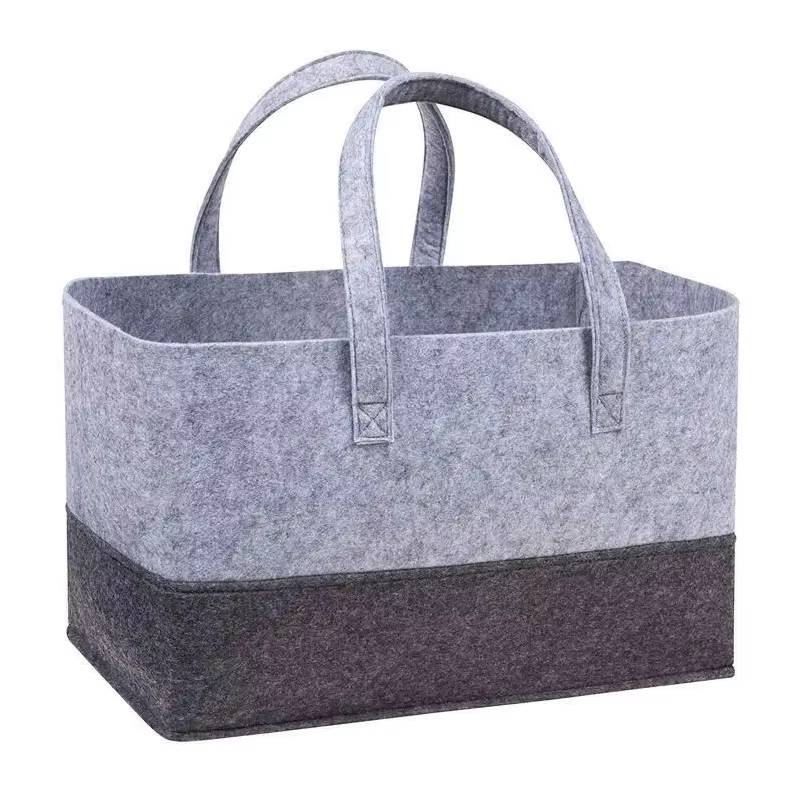 Sacs fourre-tout en feutre, sac cadeau réutilisable pour mariage de demoiselle d'honneur, achats d'é