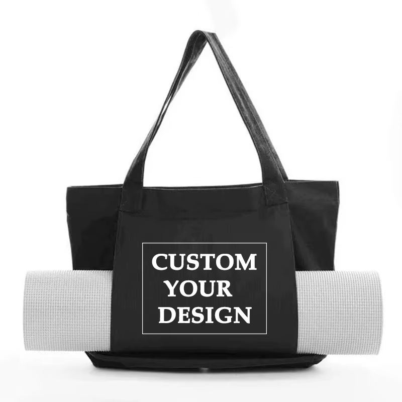Ycin She-Sac de transport en toile personnalisé, sacs de transport de polymères de yoga personnalisé