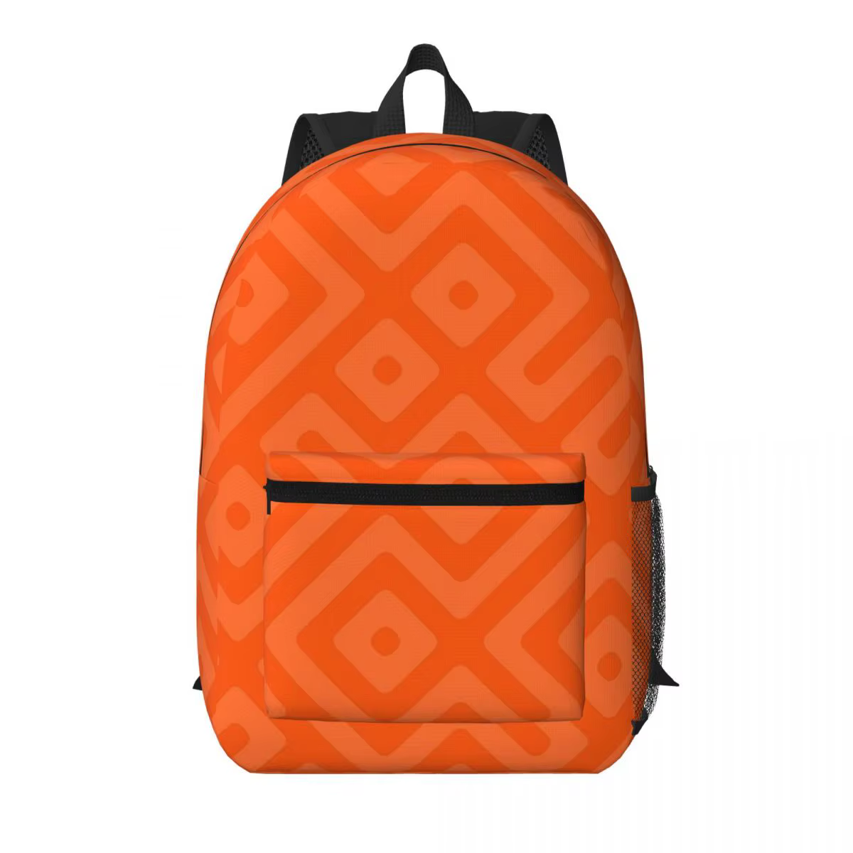 Magnifique sac à dos orange oriental du Moyen-Orient, idéal pour étudiants, sac d'école, sac de rand