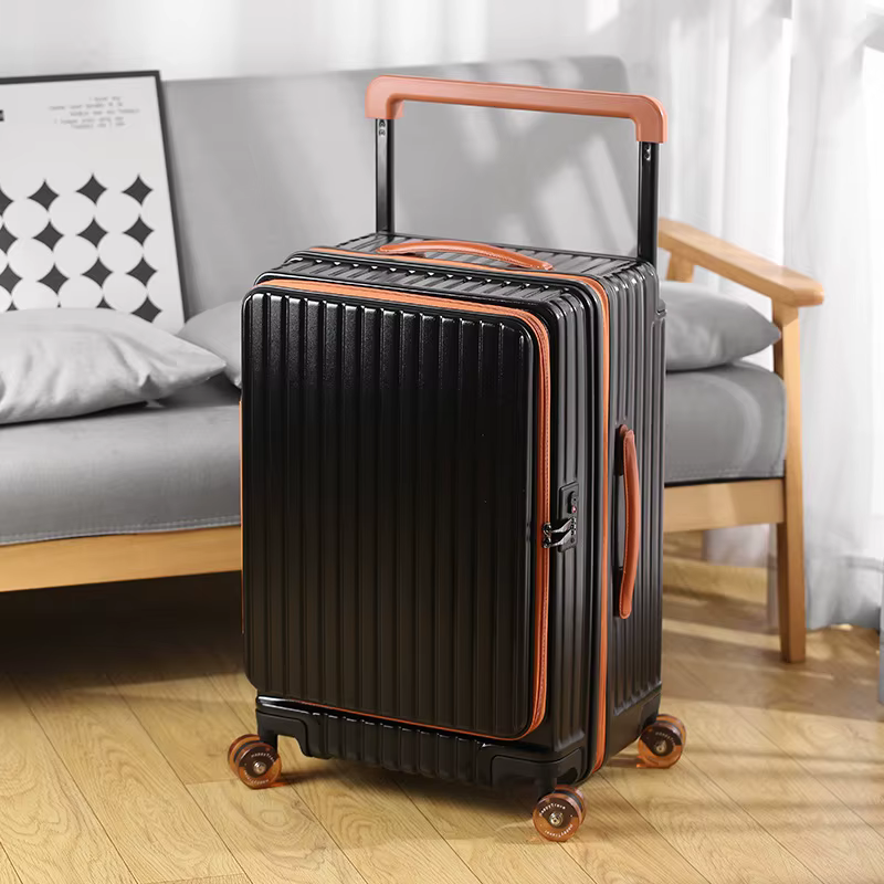 SUSHIMU Un bagage à ouverture avant, une valise trolley extensible, une valise cabine de 20 pouces, 