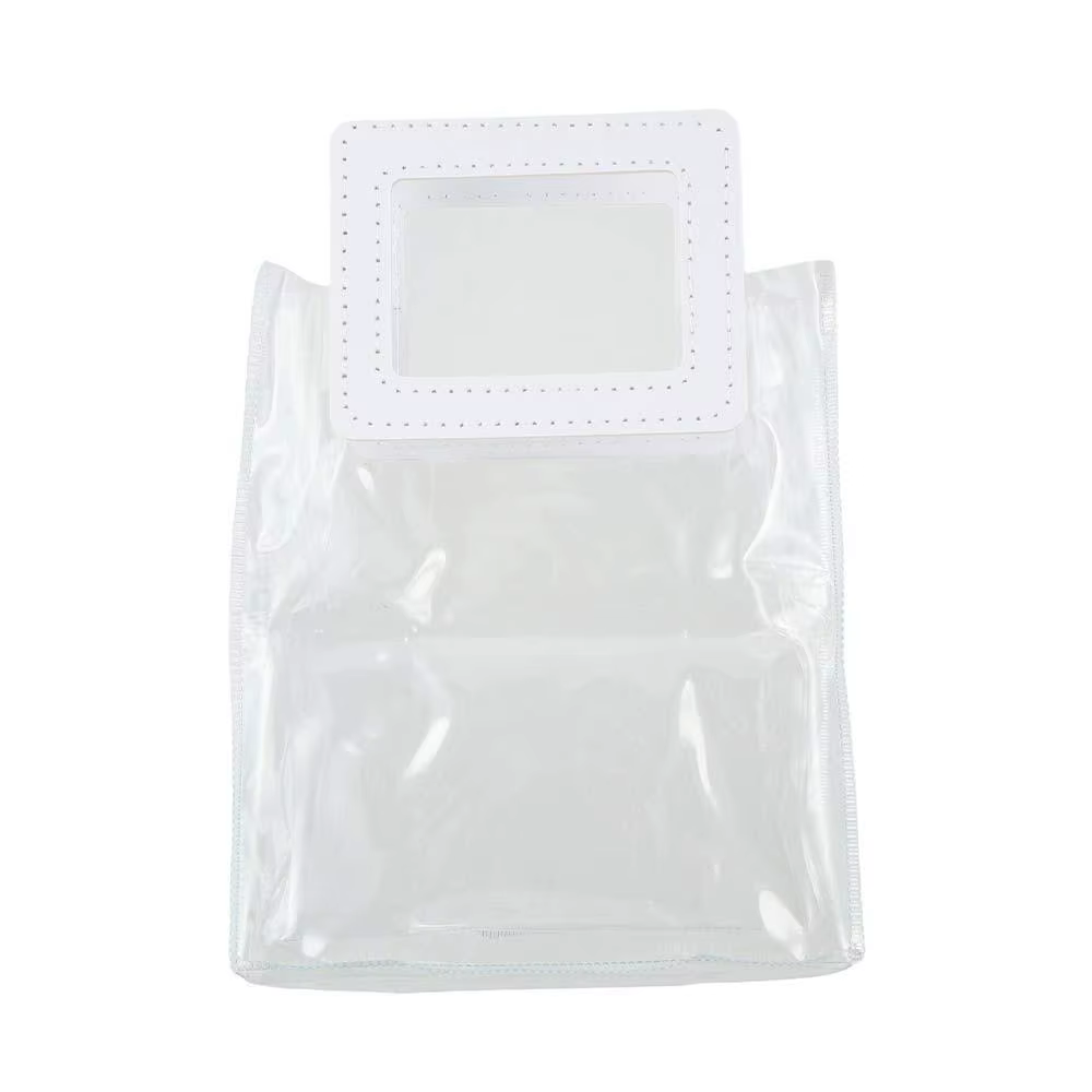 Sac de rangement, sac fourre-tout, sac de plage, sac à bonbons de mariage, sac transparent en PVC, s