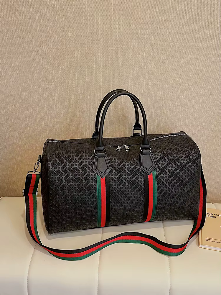 Sac de voyage unisexe tendance, grande capacité, imperméable, sac à bagages, sac de sport portable, 