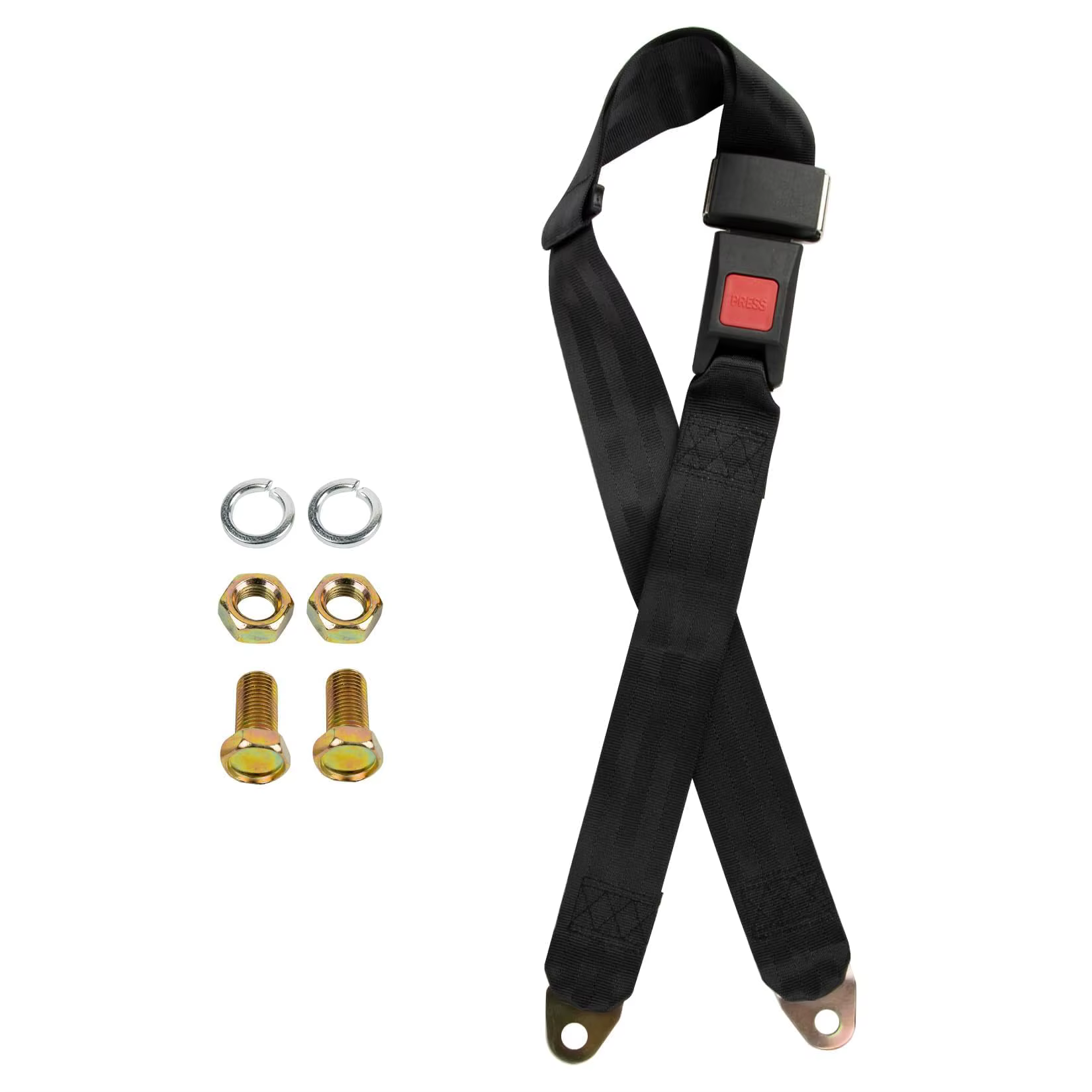 Kit de ceintures de sécurité réglables à 2 points, Compatible avec scooter de mobilité, fauteuil rou