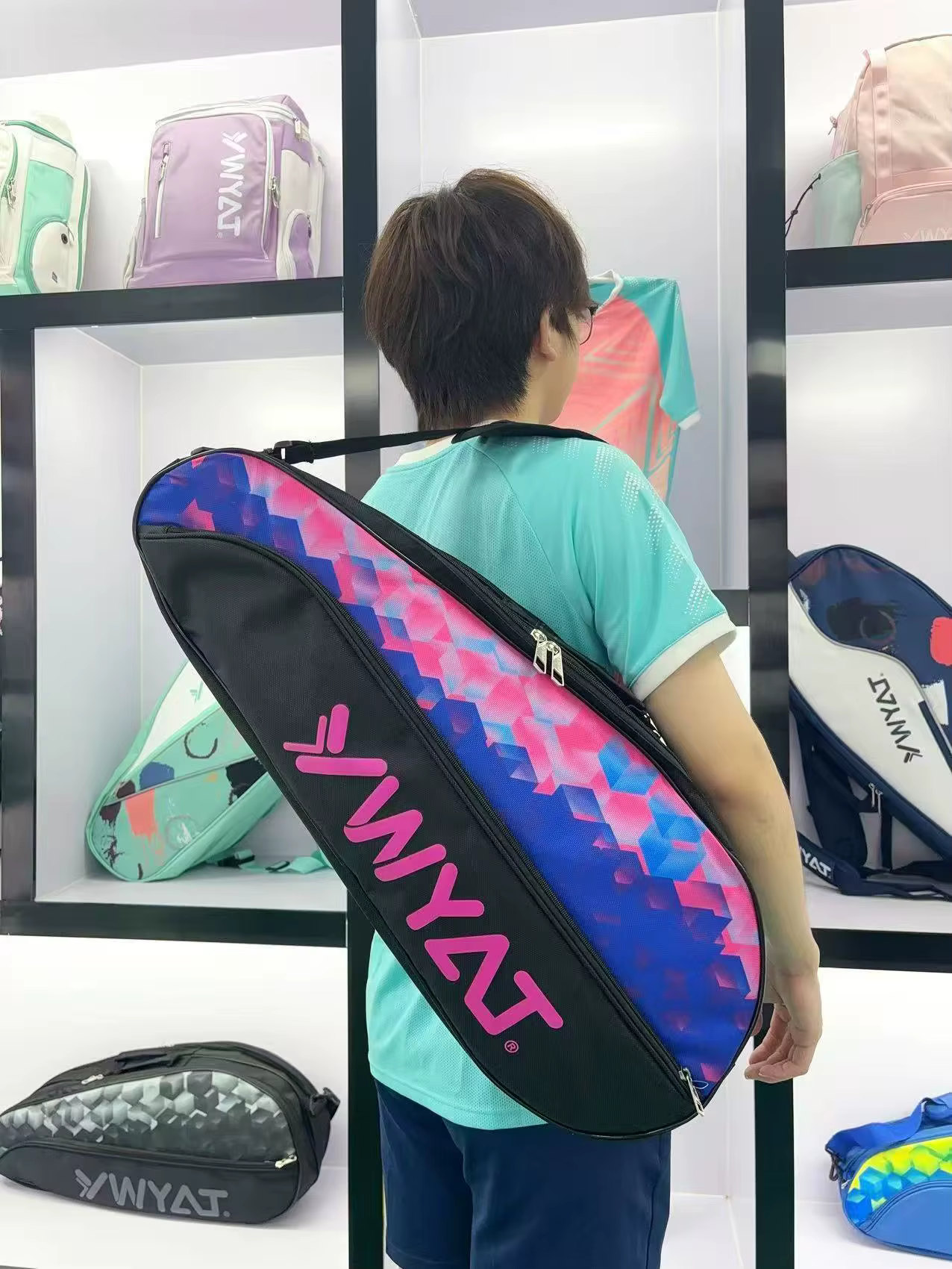    Sac à dos pour raquettes de Tennis, grande capacité, sac de sport pour Badminton, Squash, avec c
