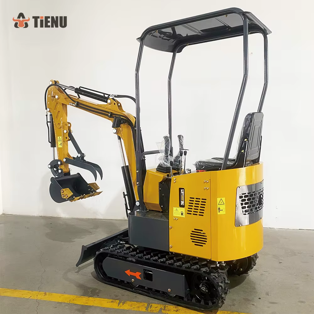 Machines de construction, petite pelle hydraulique, ensacheuse, micro-excavatrices avec climatisatio