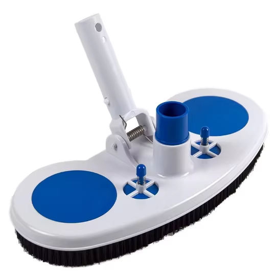 Aspirateur de piscine avec tête d'aspiration et brosse de fontaine, nouveaux accessoires, outil de l