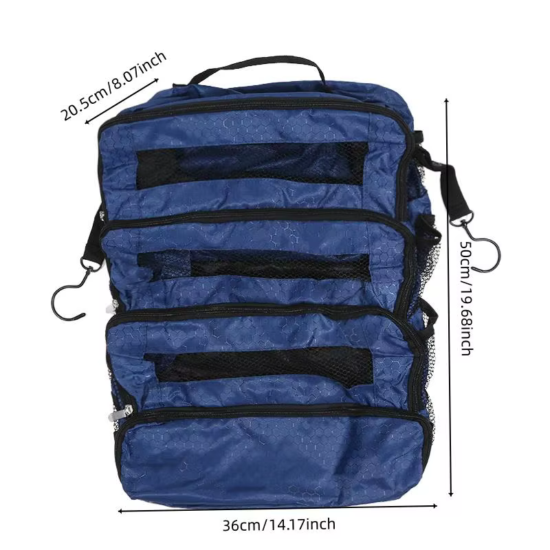 Sacs de rangement pour valises, organisateurs de bagages de voyage haute capacité, cubes de rangemen