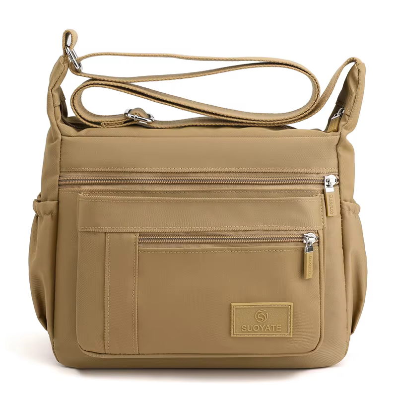 Sac à bandoulière à la mode pour femmes, sacoches imperméables en Nylon pour dames