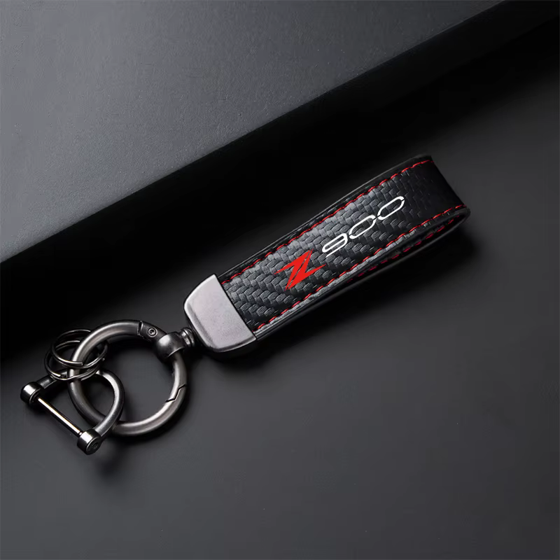 Porte-clés en cuir de haute qualité, accessoires de moto pour Kawasaki Z900RS Z900 Z900ABS 2017 2018