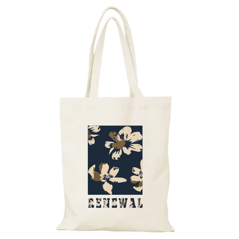 Sacs pour dames fleurs sac à provisions pour femmes mode nouveaux sacs à main toile sac fourre-tout 
