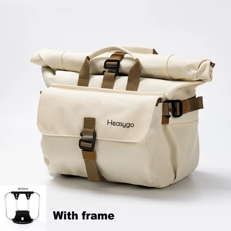 Sac de rangement multifonctionnel pour vélo Heasygo 2516, adapté aux vélos pliants Brompton Dahon, H