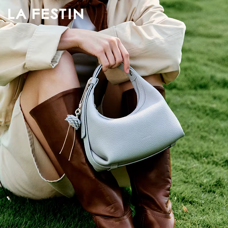 LA FESTIN Original sac à main femmes nouveaux sacs à bandoulière mode demi-lune sac à bandoulière ma