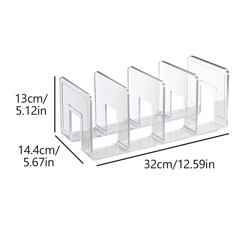 Présentoir de sac à main en plastique transparent, étagère de Cisco, sac à main de synchronisation, 