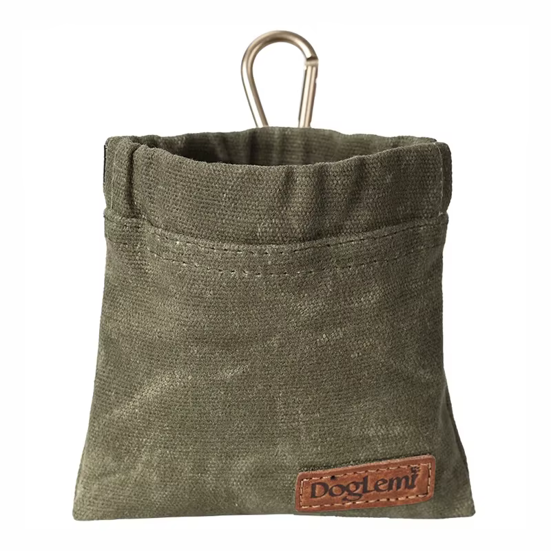 Sac à friandises pour l'entraînement des chiens, sac de voyage pour animaux de compagnie, pochette p