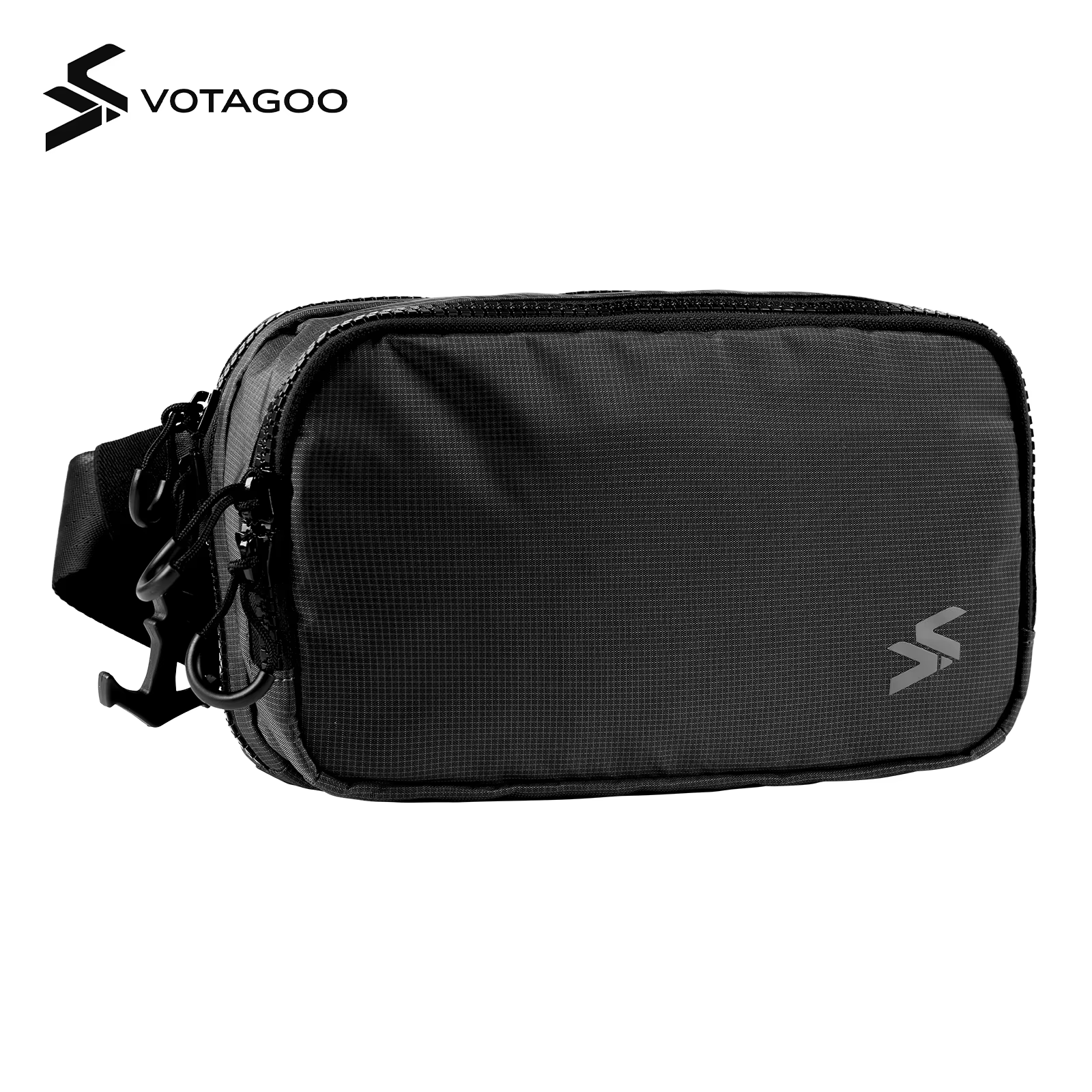 VOTAGOO Sac banane invisible léger pour le voyage, sac de taille et sac à bandoulière pour loisirs e