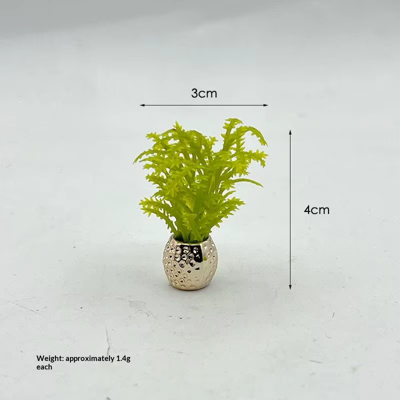 Accessoires de cour, jouet de simulation, décoration de scène de jardin miniature, maison de poupée 