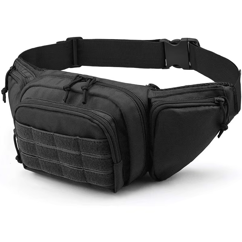 Sac banane tactique en nylon pour alpinisme, sac pour téléphone, sports de plein air, chasse, alpini
