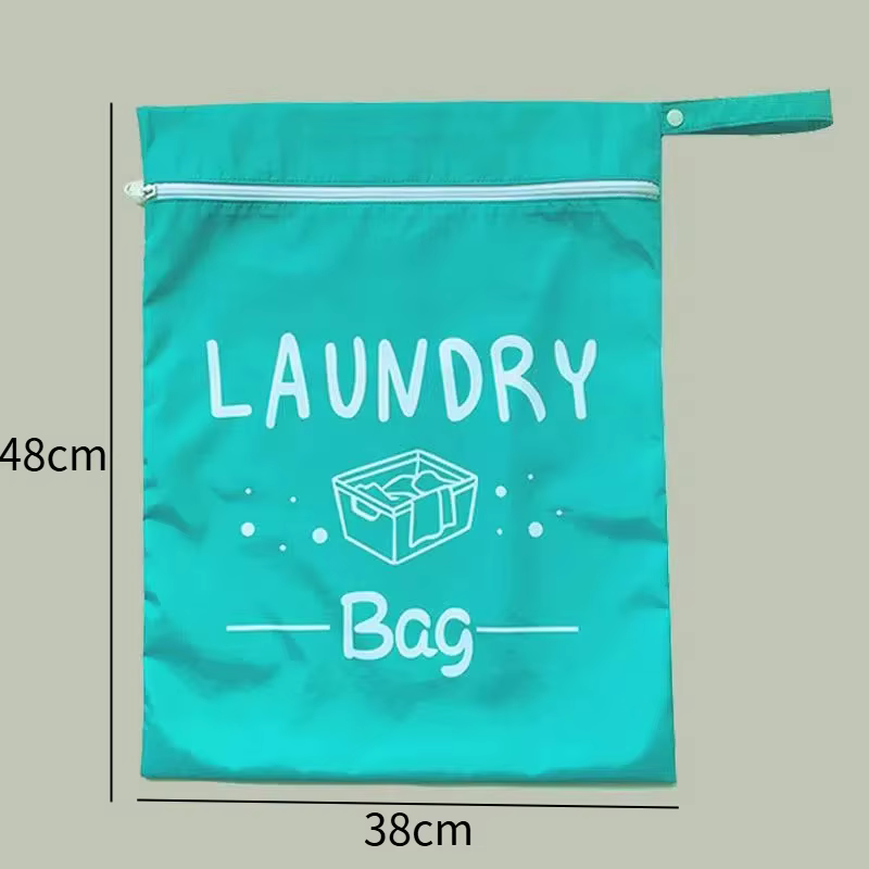 Nouveaux sacs à linge de voyage avec fermeture éclair, sac à linge imperméable de voyage, sac à ling