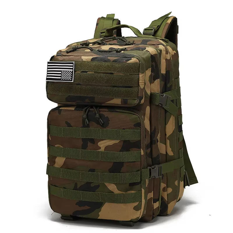 Sac à dos de randonnée 50L étanche alpinisme voyage Sport Camping chasse tactique hommes grande capa