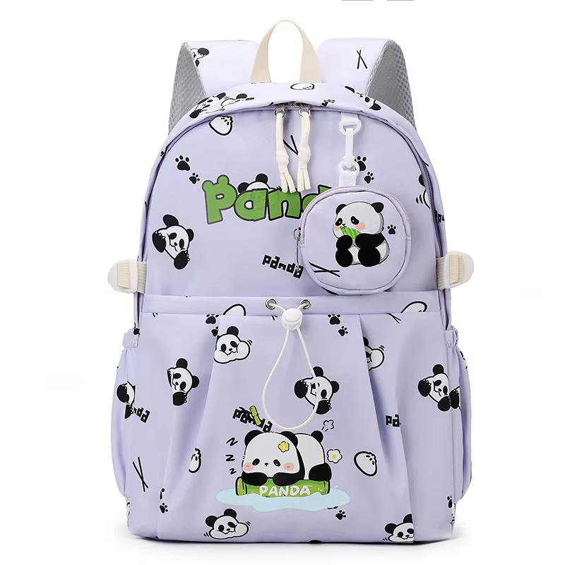 Kawaii Panda sac à dos étudiants sac d'école dessin animé Bookbag ordinateur portable voyage sac à d