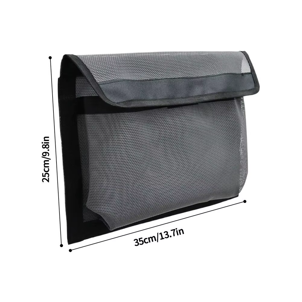 Sac de rangement marin auto-adhésif avec fermeture auto-agrippante, sans perçage, accessoires de ran