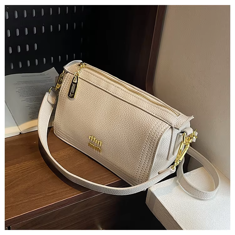 Sac à langer élégant et original de style rétro chic pour femmes, sac à main en cuir haut de gamme, 