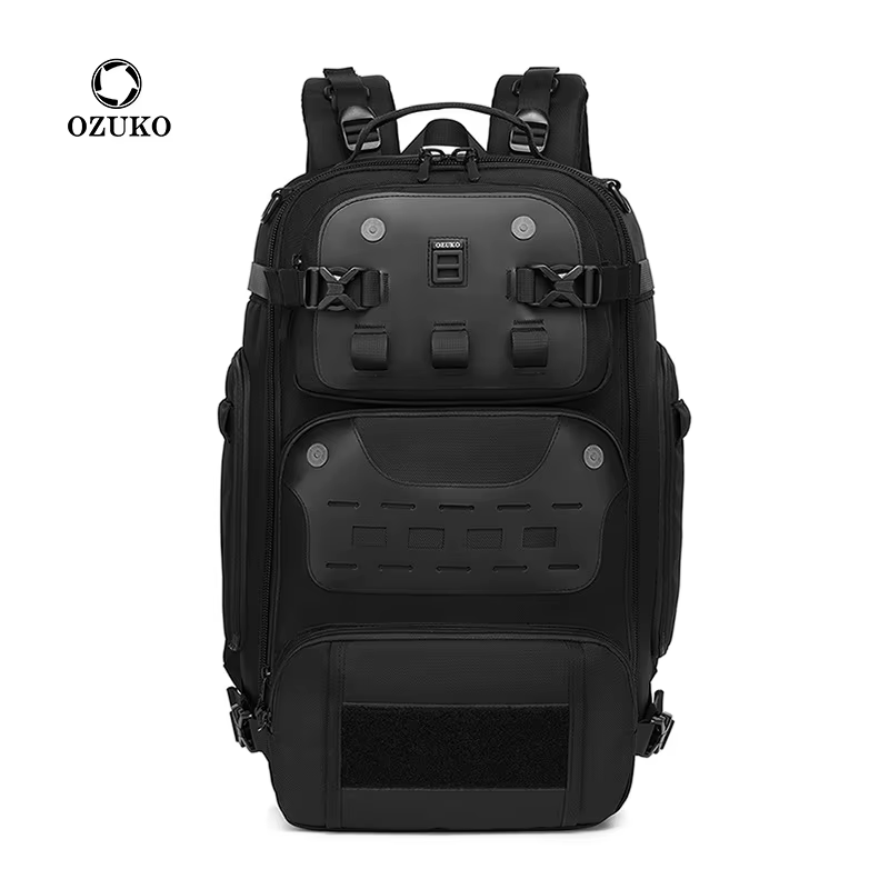 Ozuko 20 pouces hommes sac à dos en plein air voyage Pack mâle bagages multifonctionnel sac à dos gr