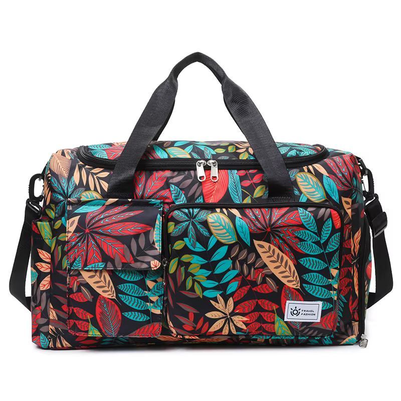 Sac fourre-tout de voyage grande capacité Oxford Leaves 2026 – Nouveaux sacs durables de haute quali