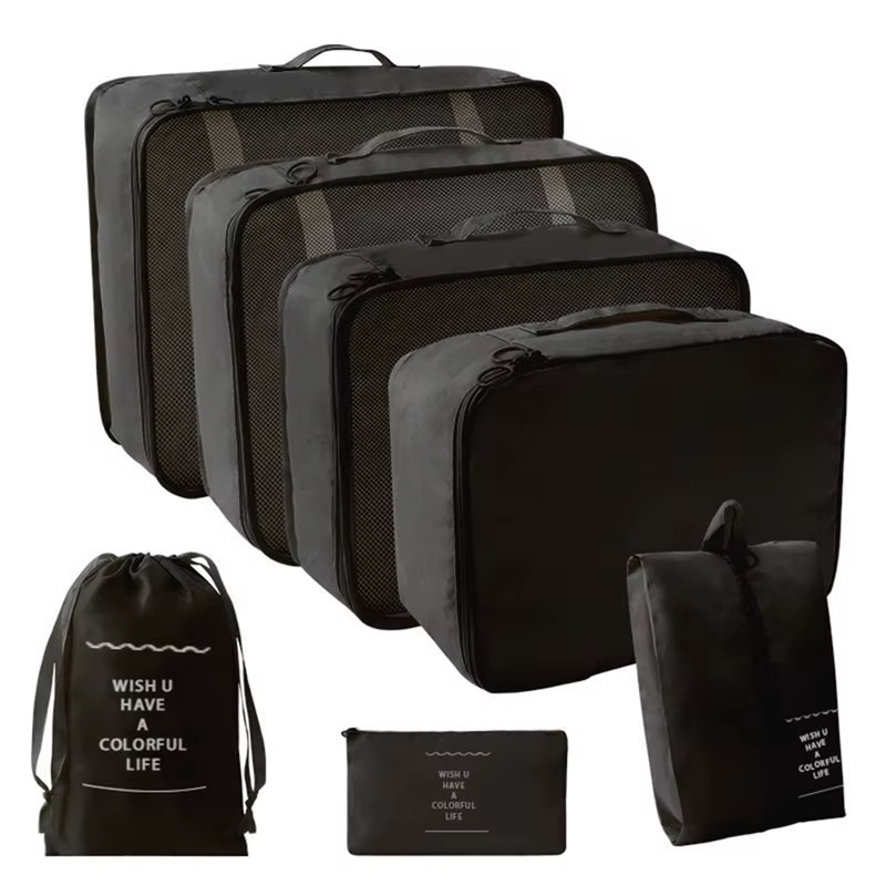 Sacs de rangement de voyage BSEVB - Ensemble de 7 pièces - Bagages portables pour un tri efficace de