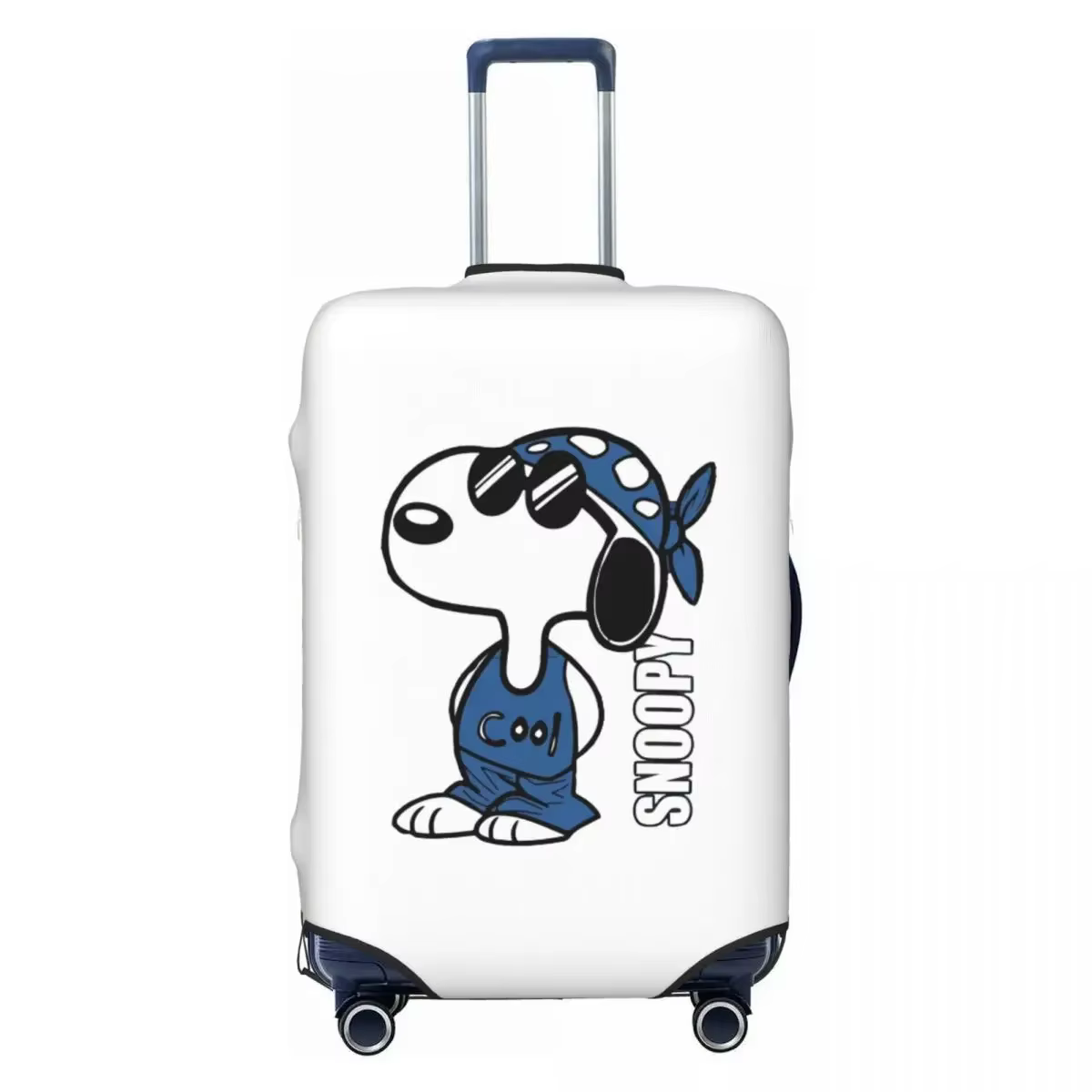 Housse de valise élastique universelle, motif chiens mignons, pour bagages de 18 à 32 pouces, anti-p
