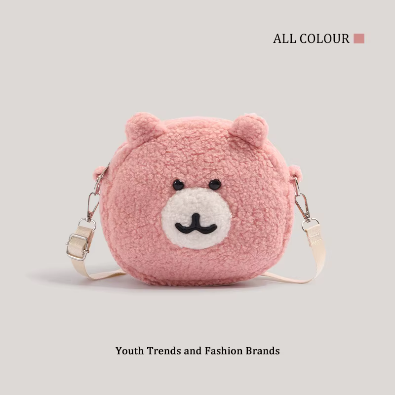 Sac bandoulière mignon en forme d'ours Jiyi au design original pour femme, nouvelle collection autom