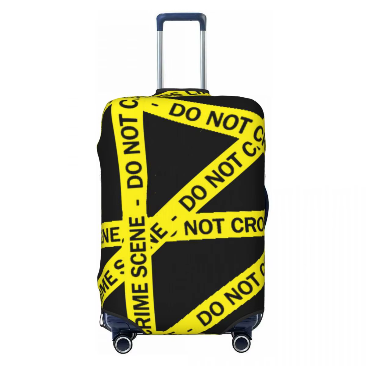 Housse de valise à motif de scène de crime, ne transforme pas, voyage, vacances, accessoires de baga