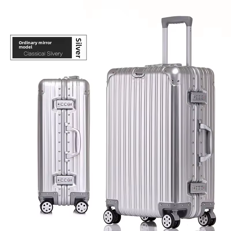 KLQDZMS – bagages allemands en alliage d'aluminium et de magnésium, valise de cabine de 20 pouces, g