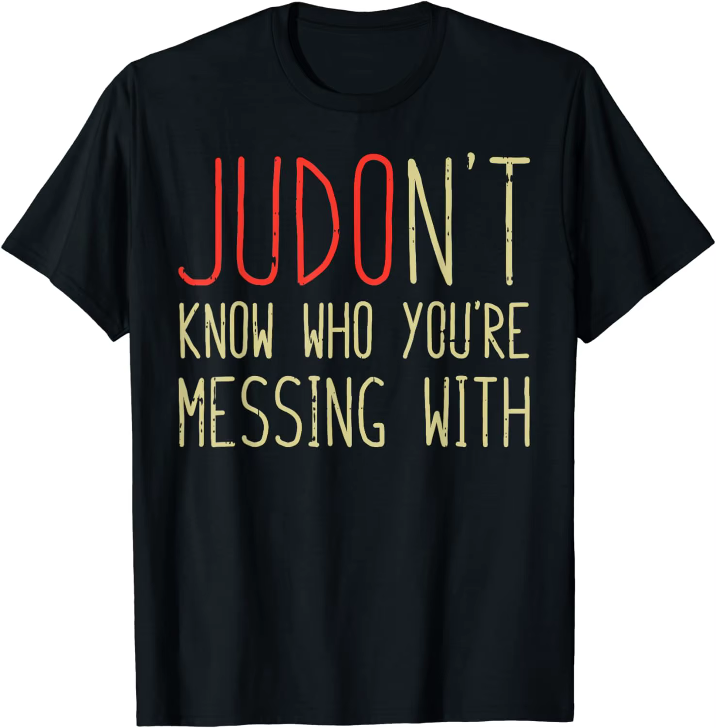 T-shirt drôle pour les amateurs de judo et d'arts martiaux, vêtement de sport ample à manches courte