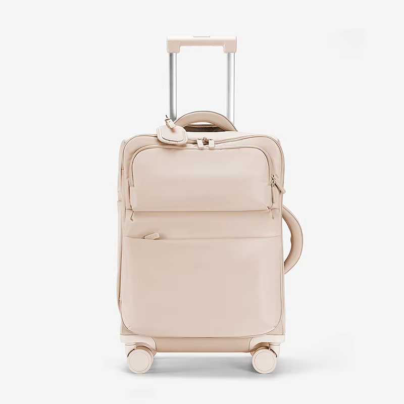 Valise ultra-légère de 20/24/28 pouces, grande capacité, en tissu Oxford imperméable, valise à roule