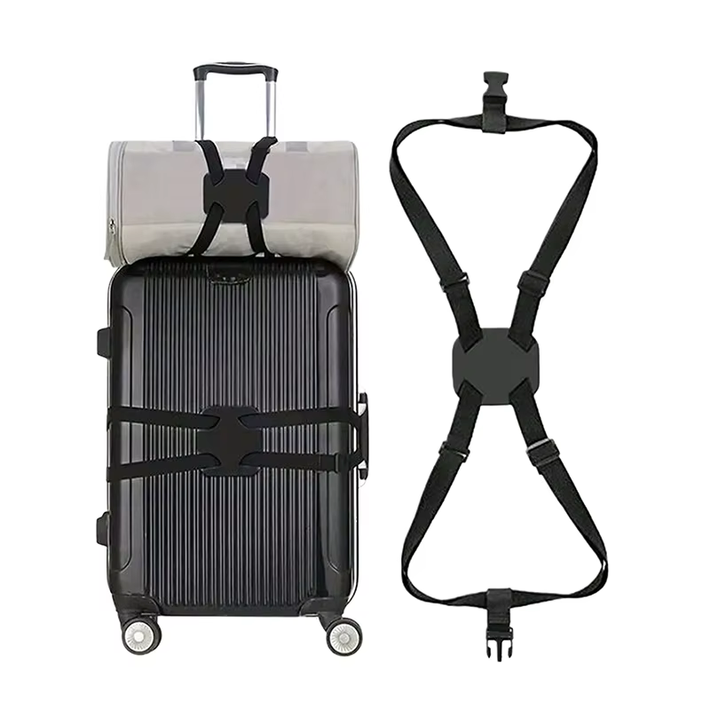 Sangle de fixation élastique réglable pour valise, bande de cerclage, sangle de fixation sécurisée, 