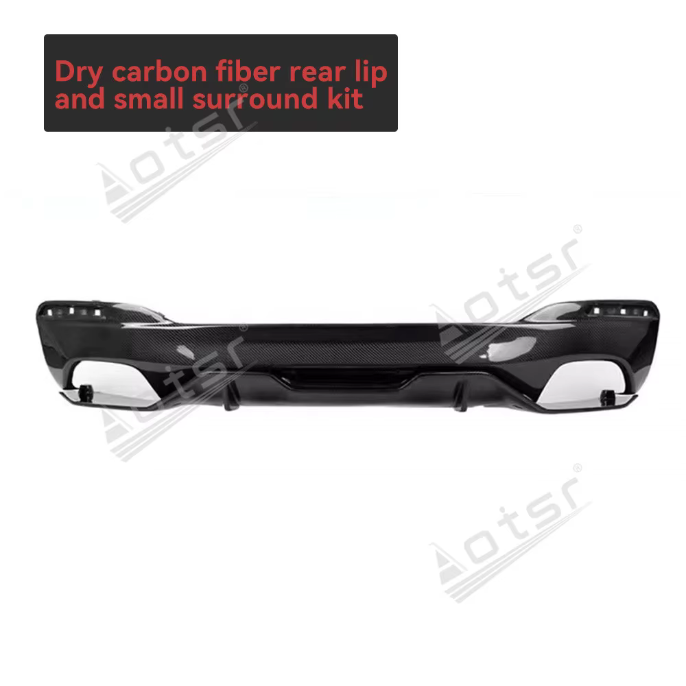 Accessoires de voiture pour BMW nouvelle série 5 mise à niveau vers MP lèvre arrière en Fiber de car