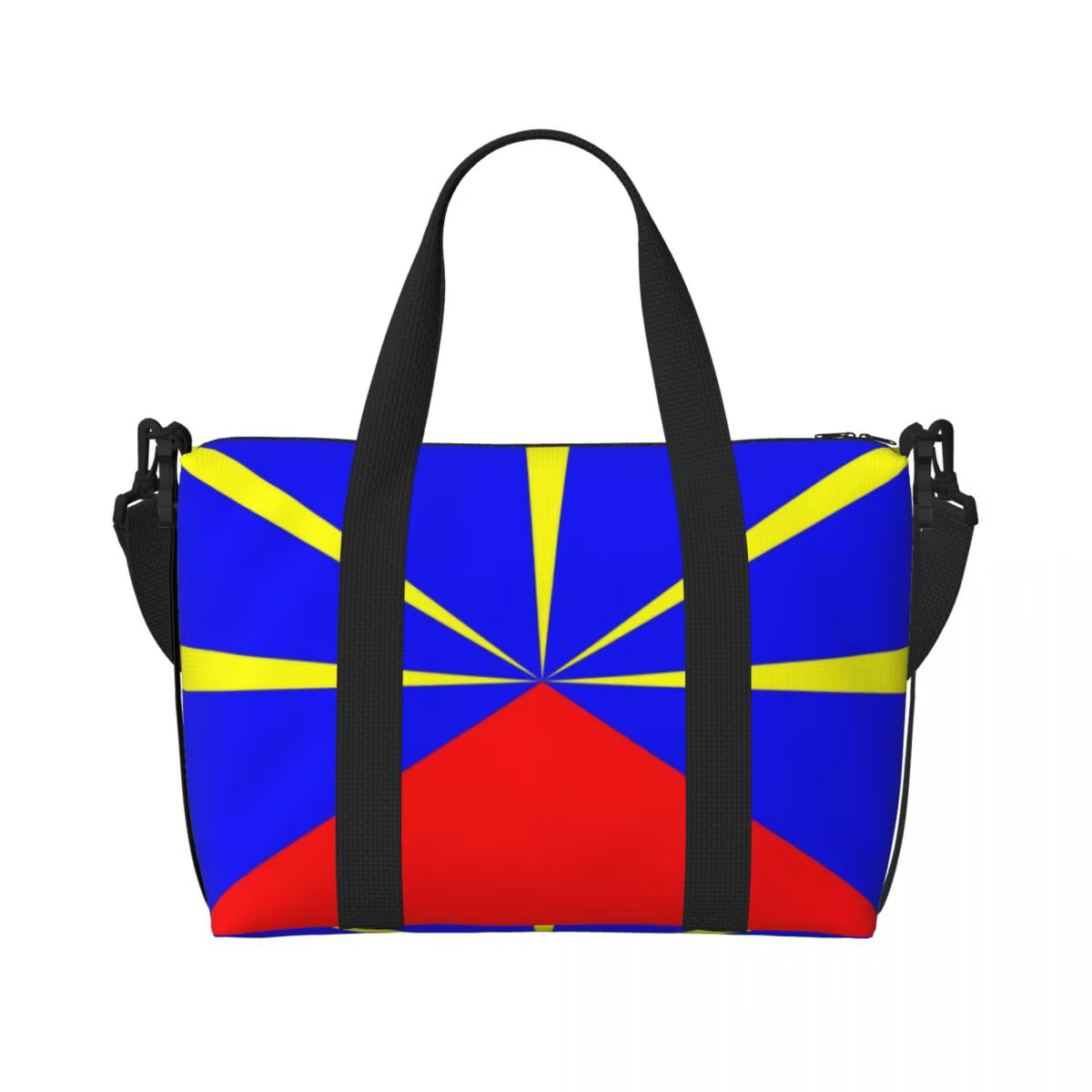 Grand Sac Fourre-Tout Personnalisé pour Femme, Sacoche de Plage, Gym, Voyage, 974