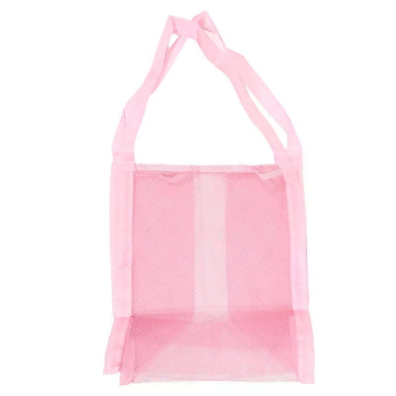 Grand sac de plage en maille, sac fourre-tout pliable anti-sable, organisateur de rangement à séchag
