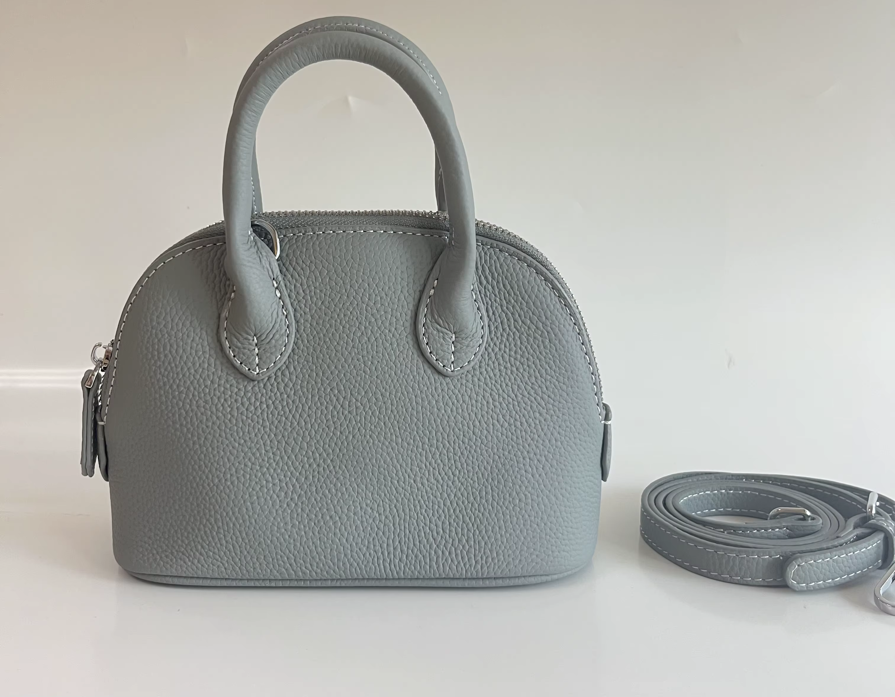 Sac à bandoulière en cuir de vachette pour femme, sac à main à coque, sac messager, sac à main class