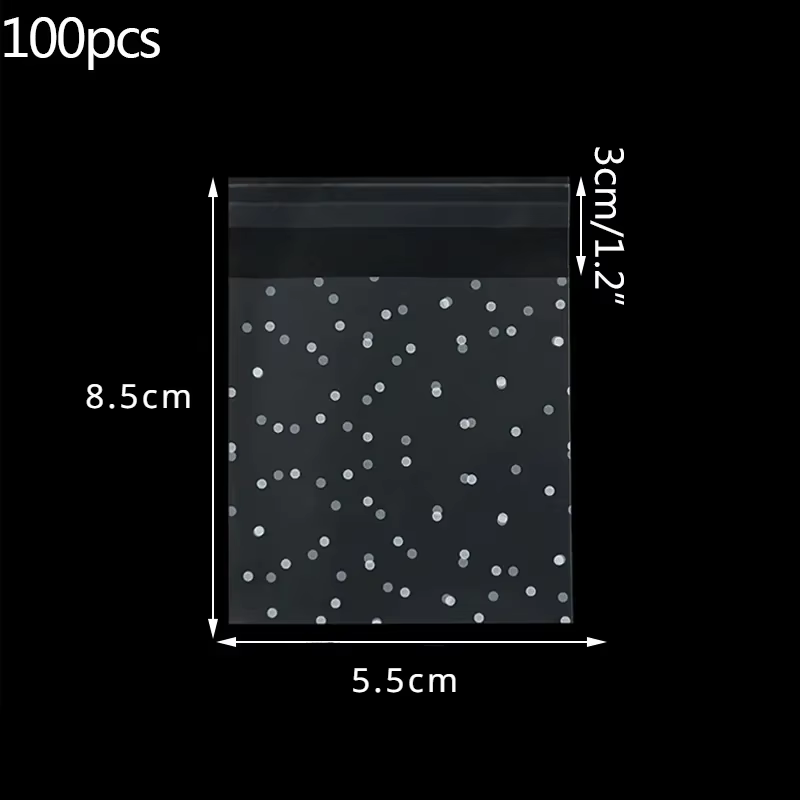 Pochette sac sacs cadeaux pour emballer produits emballage de fête de noël givré 100 pièces vente en