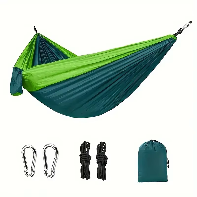 Hamac pour Camping Hamacs Équipement pour l'extérieur Sac à dos Survie ou Voyage Portable Léger Para