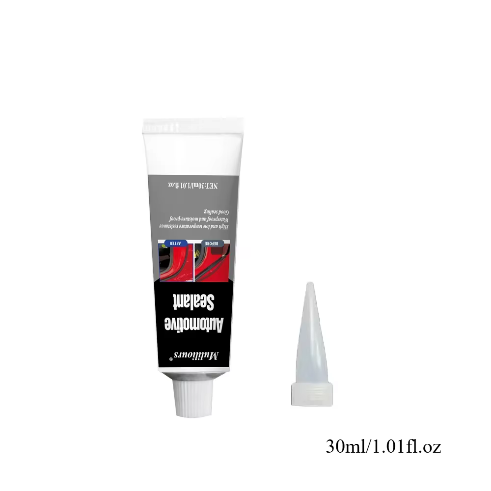 Scellant automobile noir, adhésif en silicone pour pare-brise, scellant efficace pour fenêtres, coll