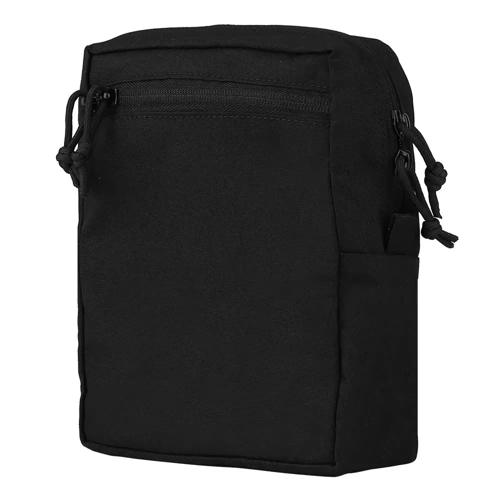 Sac d'accessoires GP (haut) carré divers système Molle fermeture éclair taille joint extérieur petit