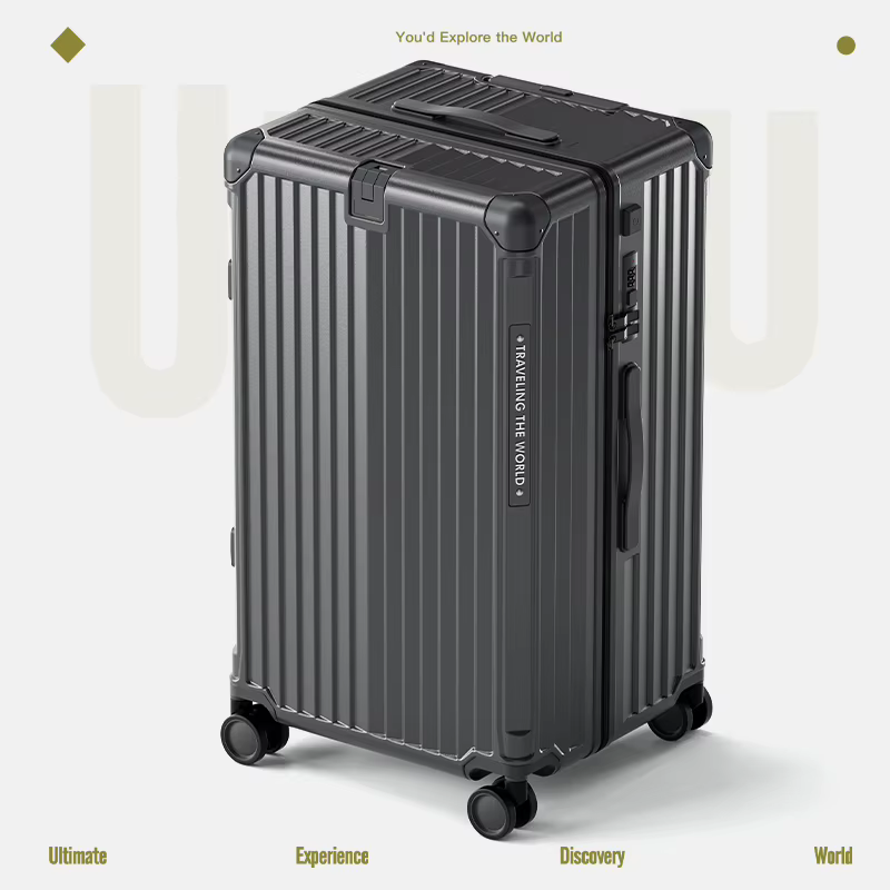 Valise de voyage de grande capacité, boîte d'enregistrement avec mot de passe, boîte à chariot de 20