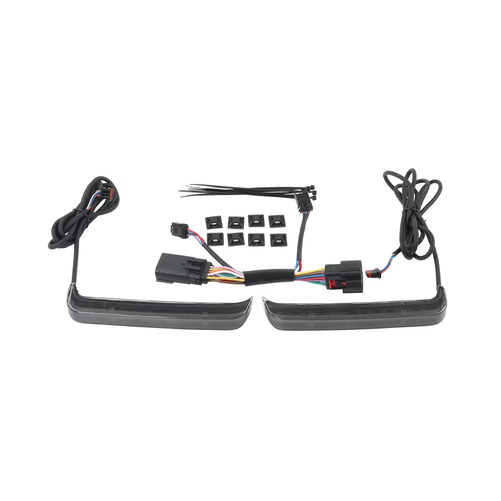 Nouveaux accessoires de moto : Clignotants LED mobiles pour sacoches de selle, compatibles Harley TO