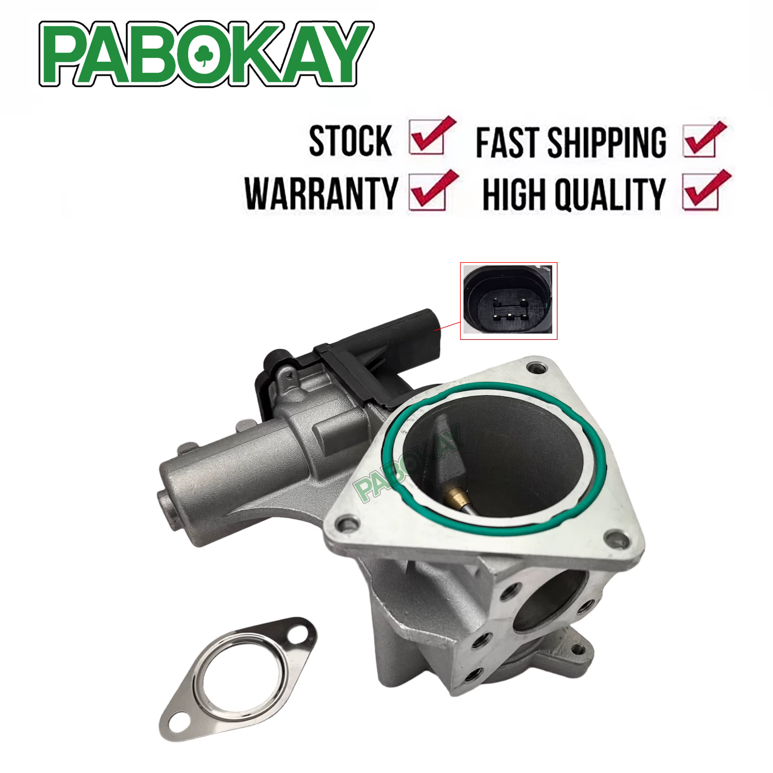 Pour VW Crafter 30-35 30-50 Multivan T5 Touareg Soupape EGR 076131501B 076131501A